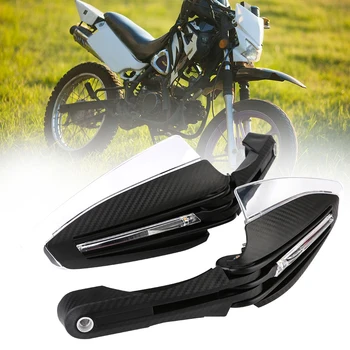 2pcs 7/8" Universal Motorcycle Hand Guards Protector with LED Turn Signal DRL Indicator Protector Motorcycle Accessories
2pcs 7/8" Universal Motorcycle Hand Guards Protector with LED Turn Signal DRL Indicator Protector Motorcycle Accessories