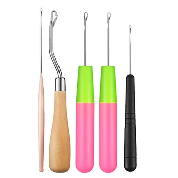 7/9/5pcs Dreadlocks Crochet Hooks Set Hair Extensions Crochet Weaving Needles Kit for Braid Craft XHC88
7/9/5pcs Dreadlocks Crochet Hooks Set Hair Extensions Crochet Weaving Needles Kit for Braid Craft XHC88