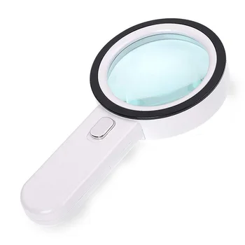 Magnifying Glass 20X, Large Magnifier with Light, LED Illuminated Handheld, Premium High Power Magnifying Glass for Reading Book
Magnifying Glass 20X, Large Magnifier with Light, LED Illuminated Handheld, Premium High Power Magnifying Glass for Reading Book