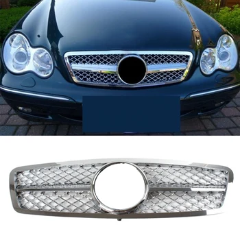 Car Front Grille Mesh Grill For Mercedes Benz C-class C230 W203 C240 C240 2000 2001 2002 2003 2004 2005 2006 Chrome
Car Front Grille Mesh Grill For Mercedes Benz C-class C230 W203 C240 C240 2000 2001 2002 2003 2004 2005 2006 Chrome