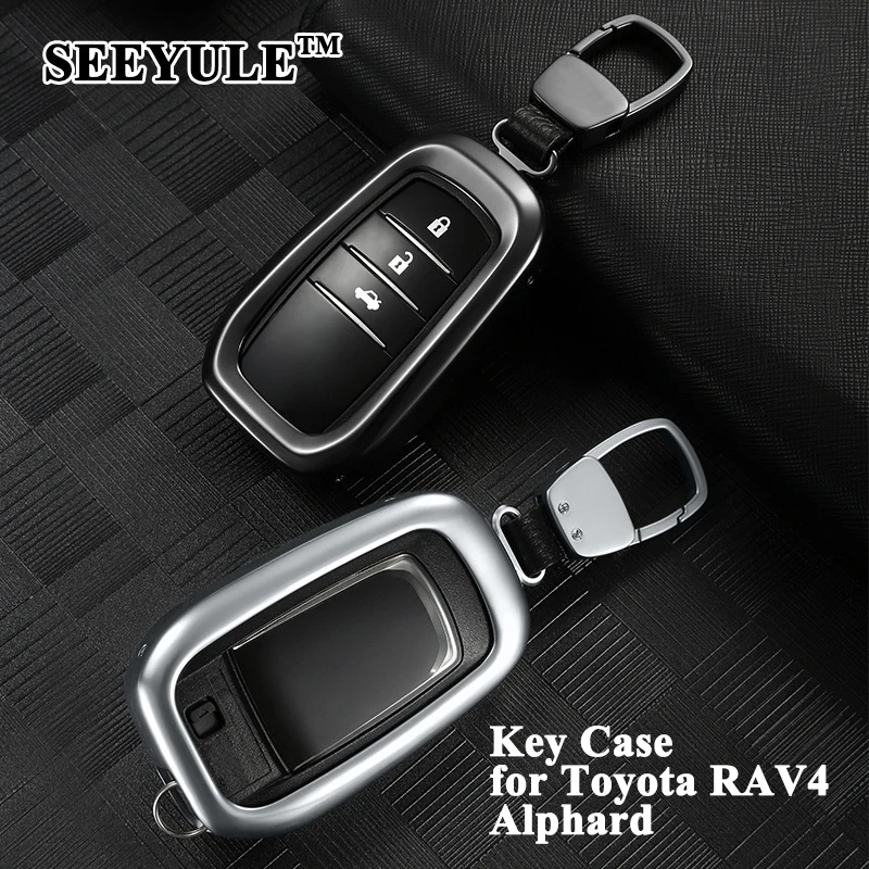 1pc SEEYULE Car Key Case Cover with Key Chain Shell Protector Bag Key Holder Styling Car Accessories for Toyota RAV4 Alphard
1pc SEEYULE Car Key Case Cover with Key Chain Shell Protector Bag Key Holder Styling Car Accessories for Toyota RAV4 Alphard