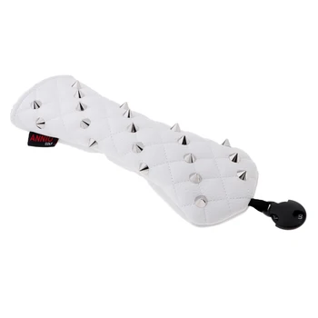 2Pcs Waterproof PU Golf Club Headcovers #1 #7 Driver Hybrid UT Head Protective Covers Protectors - Universal Fit 
2Pcs Waterproof PU Golf Club Headcovers #1 #7 Driver Hybrid UT Head Protective Covers Protectors - Universal Fit