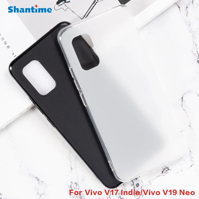 Силиконовый защитный чехол-накладка для Vivo V17 V19 Neo | Мобильные телефоны и