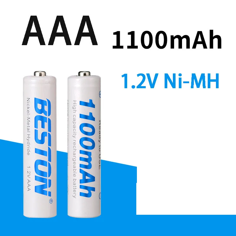 1.2V Ni-MH rechargeable battery AAA air conditioner remote control battery 1100mah
1.2V Ni-MH rechargeable battery AAA air conditioner remote control battery 1100mah