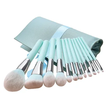 2020 New Style shoushoulang 12 Light Blue Handle Makeup Brush Foundation Eyeshadow Brush Beauty Tool Kit
2020 New Style shoushoulang 12 Light Blue Handle Makeup Brush Foundation Eyeshadow Brush Beauty Tool Kit