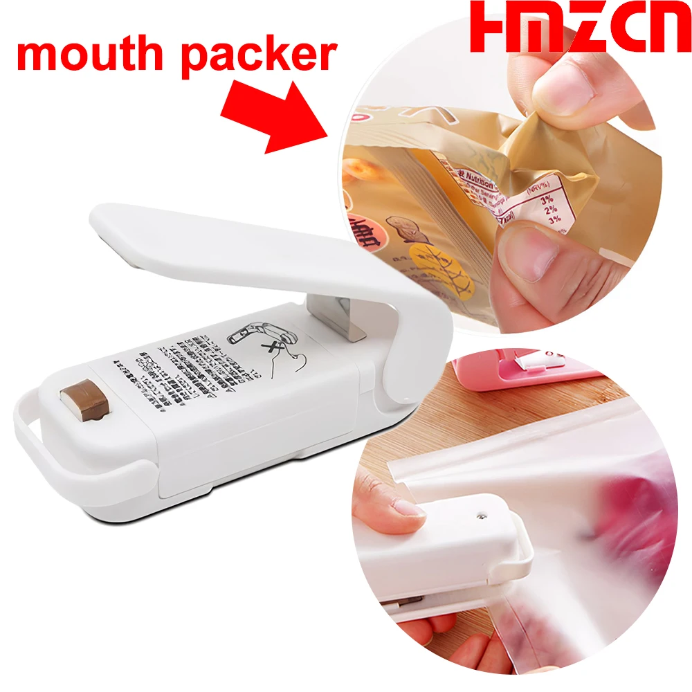 Portable Heat Sealer Plastic Package Storage Bag Mini Sealing Machine Handy Sticker and Seals for Food Snack thermoscellage
Portable Heat Sealer Plastic Package Storage Bag Mini Sealing Machine Handy Sticker and Seals for Food Snack thermoscellage