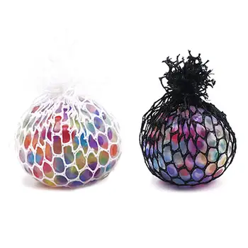 

6cm Anti Stress Face Reliever Grape Ball Autism Mood Squeeze Relief Toy Vent Toy