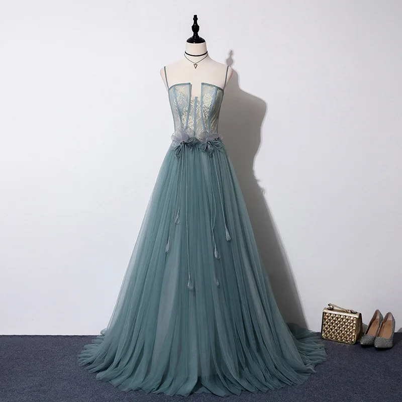 100% Real Photos Spaghetti Strap Scoop Neck Lace Chiffon Appliques Prom Cocktail Gown Flower Elegant Dress Women Wedding Party
100% Real Photos Spaghetti Strap Scoop Neck Lace Chiffon Appliques Prom Cocktail Gown Flower Elegant Dress Women Wedding Party