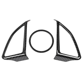 Carbon Fiber Interior Steering Wheel Cover Trim for Chevrolet Camaro 2016-2017 
Carbon Fiber Interior Steering Wheel Cover Trim for Chevrolet Camaro 2016-2017