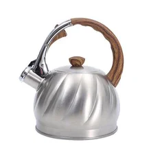 2L Stainless Steel Whistling Tea Kettle with Heat-proof Handle
2L Stainless Steel Whistling Tea Kettle with Heat-proof Handle