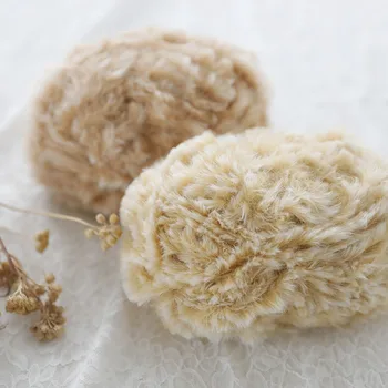 50g Faux Fur Yarn Long Hair Mohair Wool Cashmere for Hand Knitting Crochet Sweater Toy Cloth Vest Winter Warm Fluffy Mink Yarn
50g Faux Fur Yarn Long Hair Mohair Wool Cashmere for Hand Knitting Crochet Sweater Toy Cloth Vest Winter Warm Fluffy Mink Yarn