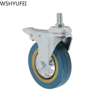 3 inch Heavy Duty Universal Swivel Plate Casters Quite Mute No Noise brake Castors Markless Wheels Home hardware WSHYUFEI
3 inch Heavy Duty Universal Swivel Plate Casters Quite Mute No Noise brake Castors Markless Wheels Home hardware WSHYUFEI