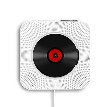 Wall Mounted CD Player Surround Sound FM Radio Bluetooth MP3 Disk Portable Music Player Remote Control Stereo Speaker Home Sep4
Wall Mounted CD Player Surround Sound FM Radio Bluetooth MP3 Disk Portable Music Player Remote Control Stereo Speaker Home Sep4