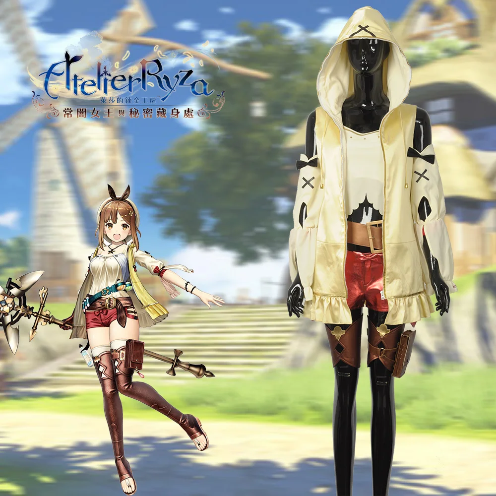 Game Atelier Ryza: The Queen of Eternal Darkness and the Secret Hideout Ryza Cosplay Costume Custom Sexy Open Back Hoodies Socks
Game Atelier Ryza: The Queen of Eternal Darkness and the Secret Hideout Ryza Cosplay Costume Custom Sexy Open Back Hoodies Socks