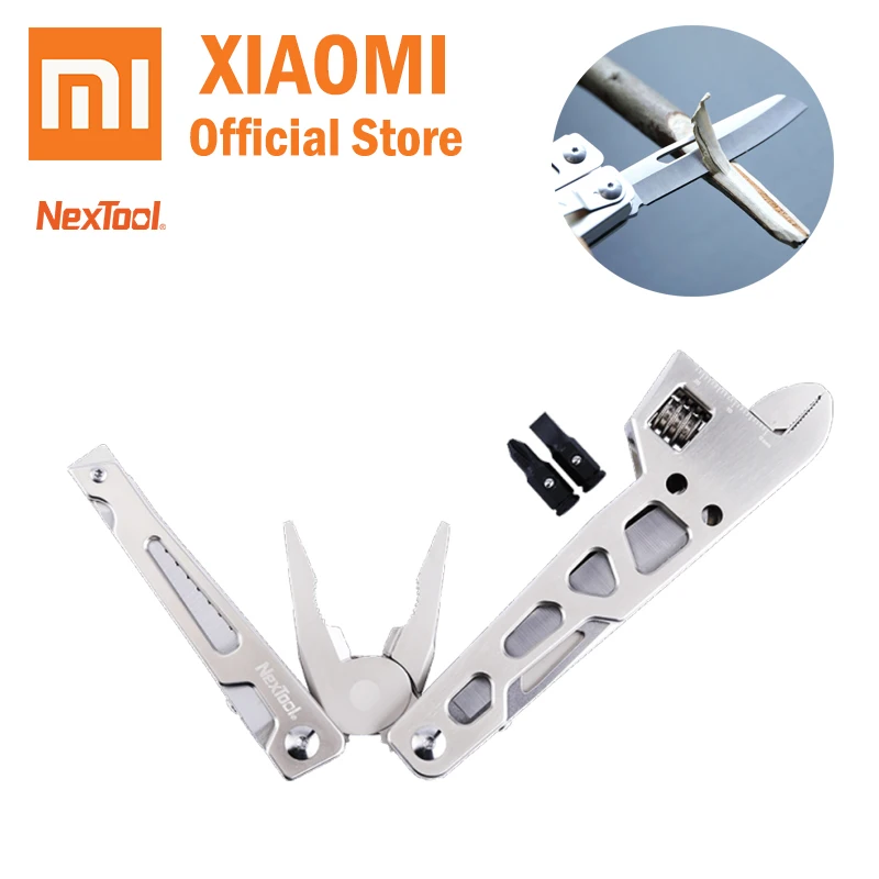 Xiaomi NEXTOOL Multitool Knife Plier Stainless Screwdriver Wrench Adjustable Cutter Tool Foldable Ruler Outdoor Multifunction
Xiaomi NEXTOOL Multitool Knife Plier Stainless Screwdriver Wrench Adjustable Cutter Tool Foldable Ruler Outdoor Multifunction
