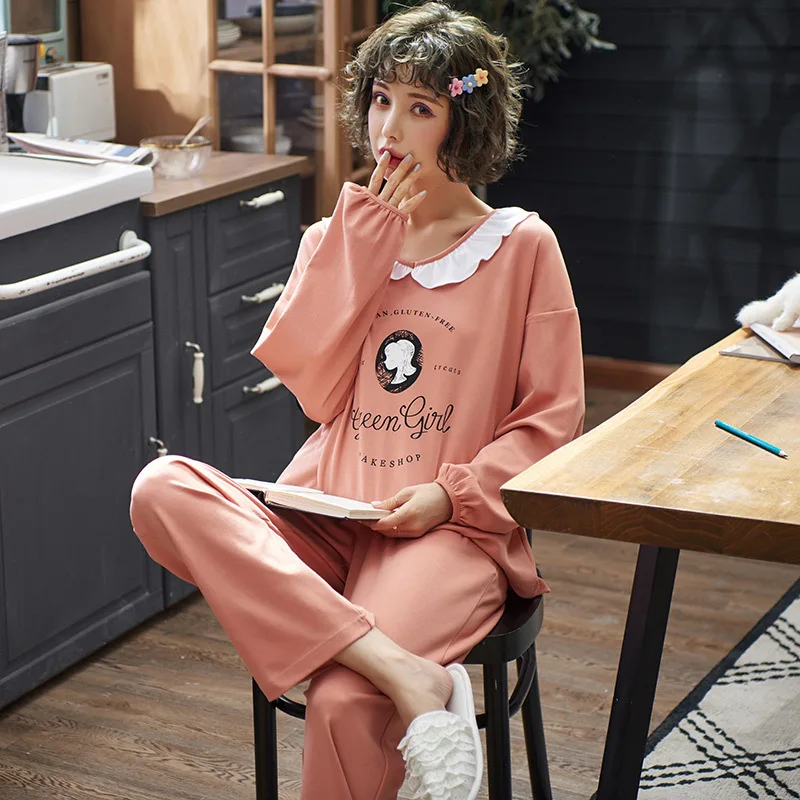 Cotton Pajamas Women's Spring And Autumn Lace Princess Long-sleeve Suit Loose Fat Mm Plus-sized 200 Autumn 4XL
Cotton Pajamas Women's Spring And Autumn Lace Princess Long-sleeve Suit Loose Fat Mm Plus-sized 200 Autumn 4XL