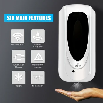 Intelligent Touchless Automization Hand Disinfection Sterilizer Hot Protect From Bacterials 
Intelligent Touchless Automization Hand Disinfection Sterilizer Hot Protect From Bacterials