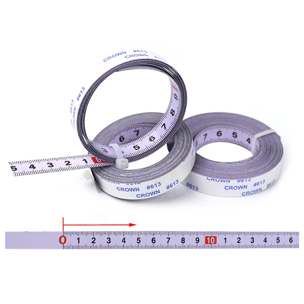 2M Miter Track Tape Measure Self Adhesive Metric Steel Ruler Miter Saw Scale For Router Table Saw Band Saw Woodworking Tool
2M Miter Track Tape Measure Self Adhesive Metric Steel Ruler Miter Saw Scale For Router Table Saw Band Saw Woodworking Tool