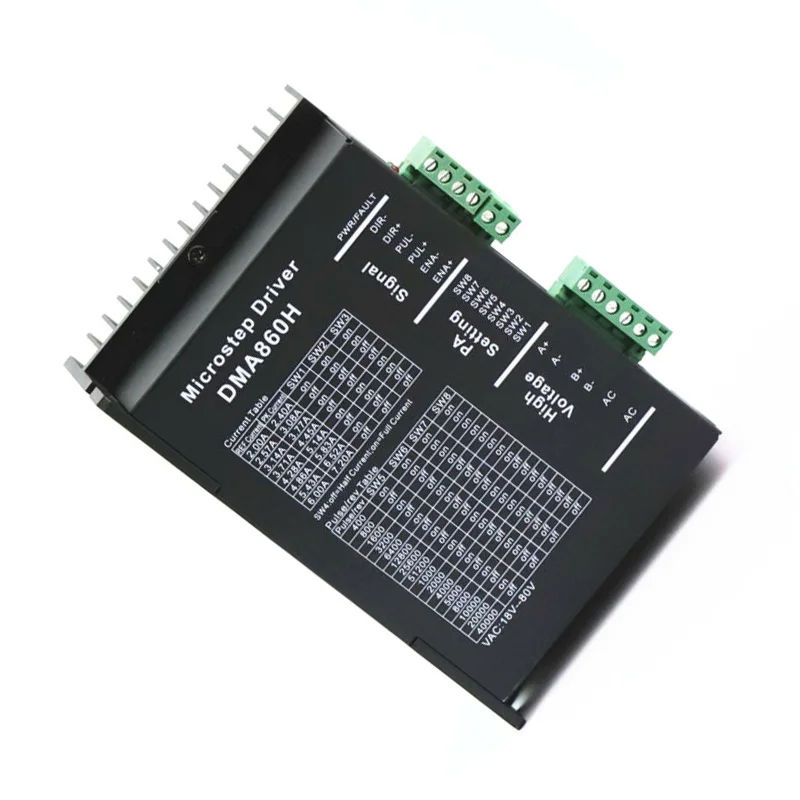 DM860H Microstep Micro Step Motor High Quality AC 18-80V DC 24-110V Automation
DM860H Microstep Micro Step Motor High Quality AC 18-80V DC 24-110V Automation