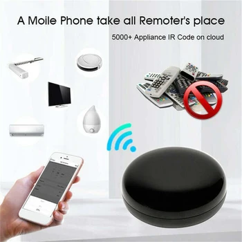 WiFi Smart IR Remote Control Voice Control Work with Alexa Google Home for All AC TV DVD CD AUD SAT Etc
WiFi Smart IR Remote Control Voice Control Work with Alexa Google Home for All AC TV DVD CD AUD SAT Etc