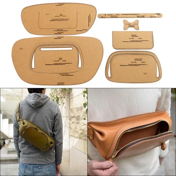 Men's Chest Bag Shoulder Bag Kraft Paper Template DIY Leather Tool Sewing Stencil Templates Handmade Leather Craft Bag Template
Men's Chest Bag Shoulder Bag Kraft Paper Template DIY Leather Tool Sewing Stencil Templates Handmade Leather Craft Bag Template