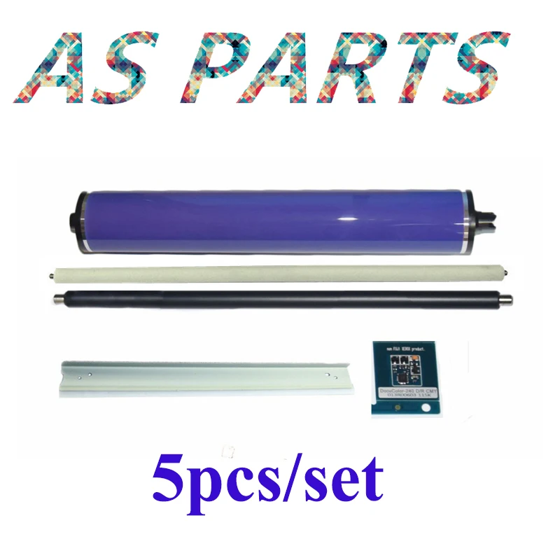 1X PCR Primary Charge Roller+013R00663 013R00664 drum chip+ Cleaning Blade+OPC Drum for Xerox Color C60 C70 C550 C560 C570
1X PCR Primary Charge Roller+013R00663 013R00664 drum chip+ Cleaning Blade+OPC Drum for Xerox Color C60 C70 C550 C560 C570