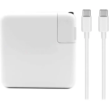 61W USB Type C Power Adapter for MaecBook Pro 13-Inch, MaecBook Air 2018, Included USB-C Charge Cable
61W USB Type C Power Adapter for MaecBook Pro 13-Inch, MaecBook Air 2018, Included USB-C Charge Cable