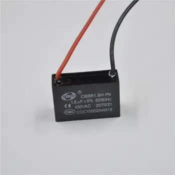 10pcs Capacitors CBB61 Appliance Motor Capacitor 450VAC 50/60Hz 1uF 1.2 1.5 2 4 5 6 12 18uF Parts
10pcs Capacitors CBB61 Appliance Motor Capacitor 450VAC 50/60Hz 1uF 1.2 1.5 2 4 5 6 12 18uF Parts