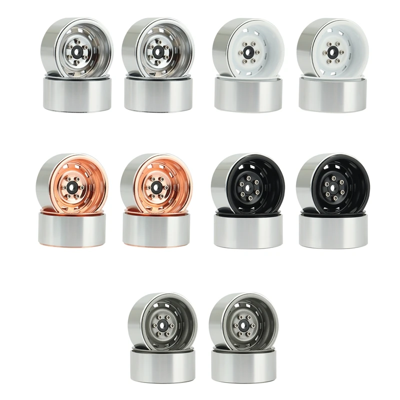 4PCS Rally 1.9 Metal Beadlock Wheel Hub Rim for 1/10 RC Crawler Axial SCX10 90046 AXI03007 Traxxas TRX4 RC4WD D90
4PCS Rally 1.9 Metal Beadlock Wheel Hub Rim for 1/10 RC Crawler Axial SCX10 90046 AXI03007 Traxxas TRX4 RC4WD D90
