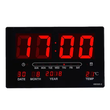 1Pc Digital Clock Creative LED Chic Wall Clock Alarm Clock Electronic Clock Digital Clock Alarm Clock
1Pc Digital Clock Creative LED Chic Wall Clock Alarm Clock Electronic Clock Digital Clock Alarm Clock