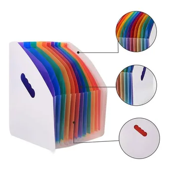24 Pockets A4 Accordian File Organizer Rainbow Organ Clip Expanding File Storage Folder Desk Storage Expander For Office School
24 Pockets A4 Accordian File Organizer Rainbow Organ Clip Expanding File Storage Folder Desk Storage Expander For Office School