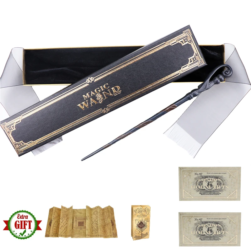 41 Kinds of Metal Core Fleur Magic Wands Dumbledore Bellatrix Harried Magical Sticks Map Ticket As Gifts With Ribbon Box Pack
41 Kinds of Metal Core Fleur Magic Wands Dumbledore Bellatrix Harried Magical Sticks Map Ticket As Gifts With Ribbon Box Pack