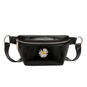 High Quality Pu Leather Waist Bag Women Designer Fanny Pack Fashion Belt Bag Female Mobile Packs Small Daisies Design Coin Purse
High Quality Pu Leather Waist Bag Women Designer Fanny Pack Fashion Belt Bag Female Mobile Packs Small Daisies Design Coin Purse