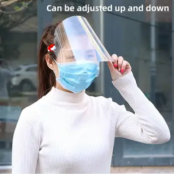 1PC Transparent Protective Adjustable Anti Droplet Dust-proof Full Face Cover Mask Visor Shield Droplet Windproof Face Shield
1PC Transparent Protective Adjustable Anti Droplet Dust-proof Full Face Cover Mask Visor Shield Droplet Windproof Face Shield