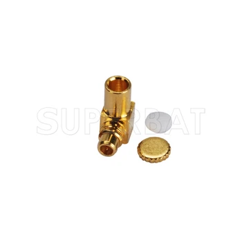 Superbat MMCX male Plug right angle Solder for Semi Rigid 0.086" Cable RG405 RF connector
Superbat MMCX male Plug right angle Solder for Semi Rigid 0.086" Cable RG405 RF connector