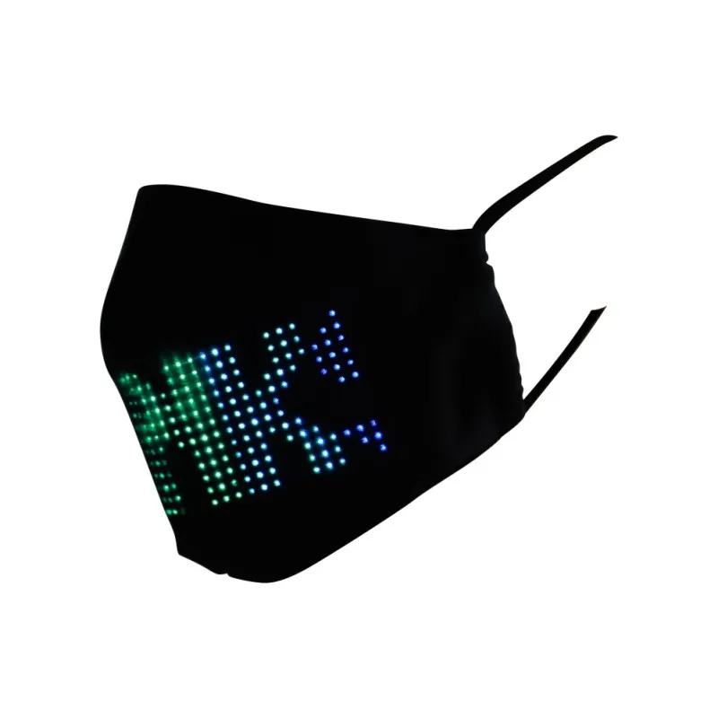 Magic Type LED Lighted Mask Matrix Phone Bluetooth App Controlled USB Rechargeable Li Battery Protective Reusable Masks
Magic Type LED Lighted Mask Matrix Phone Bluetooth App Controlled USB Rechargeable Li Battery Protective Reusable Masks