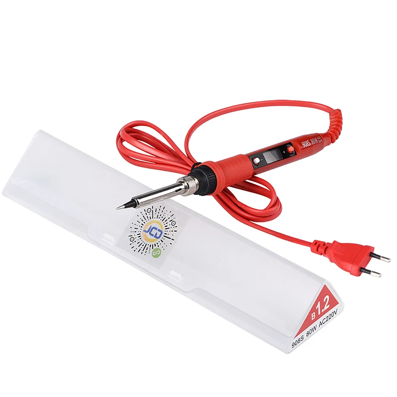 JCD 80W LCD Electric Soldering Iron with Plastics Box Temperature Adjustable Welding Solder Iron kit Welding Repair Tools
JCD 80W LCD Electric Soldering Iron with Plastics Box Temperature Adjustable Welding Solder Iron kit Welding Repair Tools