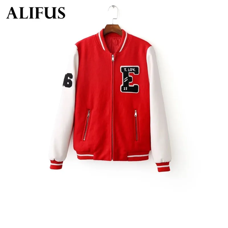 Fashion Za Women Autumn Wool Baseball Uniform Jacket Coat Outwear Stylish Casual Tops Long Sleeve Female Autumn Red jacket Coat
Fashion Za Women Autumn Wool Baseball Uniform Jacket Coat Outwear Stylish Casual Tops Long Sleeve Female Autumn Red jacket Coat