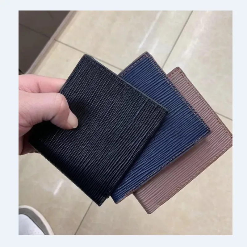 118#Fashion Mens Wallets Classic Men Wallet Stripes Textured Wallet Multiple Bifold Short Small Wallets With Box
118#Fashion Mens Wallets Classic Men Wallet Stripes Textured Wallet Multiple Bifold Short Small Wallets With Box