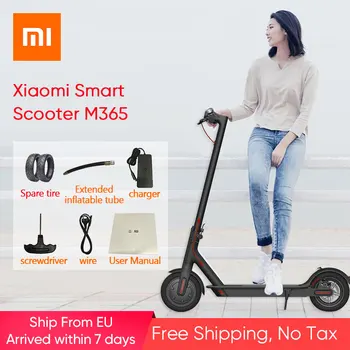 Xiaomi Mijia M365 Smart Electric Scooter foldable mi lightweight skateboard 30KM mileage APP With Spare Tire No Tax
Xiaomi Mijia M365 Smart Electric Scooter foldable mi lightweight skateboard 30KM mileage APP With Spare Tire No Tax