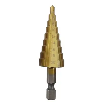 Cone Drill Bit Set Alloy 4mm-32mm Hex Shank Step Reamer Hole High Speed Step Cone Drill Bit Drilling Tool Hand Tools Universal
Cone Drill Bit Set Alloy 4mm-32mm Hex Shank Step Reamer Hole High Speed Step Cone Drill Bit Drilling Tool Hand Tools Universal