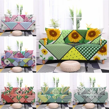 Flowers and Leaf Patchwork Anti-Slip Elastic Stretch Slipcover Decor Furniture Protector Couch Cover Sofa Covers 1/2/3/4 Seate 
Flowers and Leaf Patchwork Anti-Slip Elastic Stretch Slipcover Decor Furniture Protector Couch Cover Sofa Covers 1/2/3/4 Seate