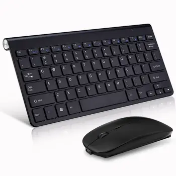 Wireless Keyboard and Mouse 2.4G USB Mini Keyboard Mouse Combos Kit Ergonomic Keyboard with Mouse Set for Laptop Computer TV PC
Wireless Keyboard and Mouse 2.4G USB Mini Keyboard Mouse Combos Kit Ergonomic Keyboard with Mouse Set for Laptop Computer TV PC