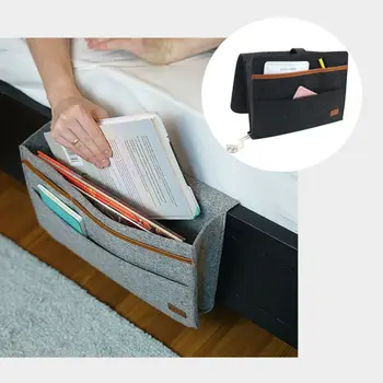 Bed Storage Bag Pocket Felt Bedside Hanging Bedroom Table Sofa Organizer Device
Bed Storage Bag Pocket Felt Bedside Hanging Bedroom Table Sofa Organizer Device