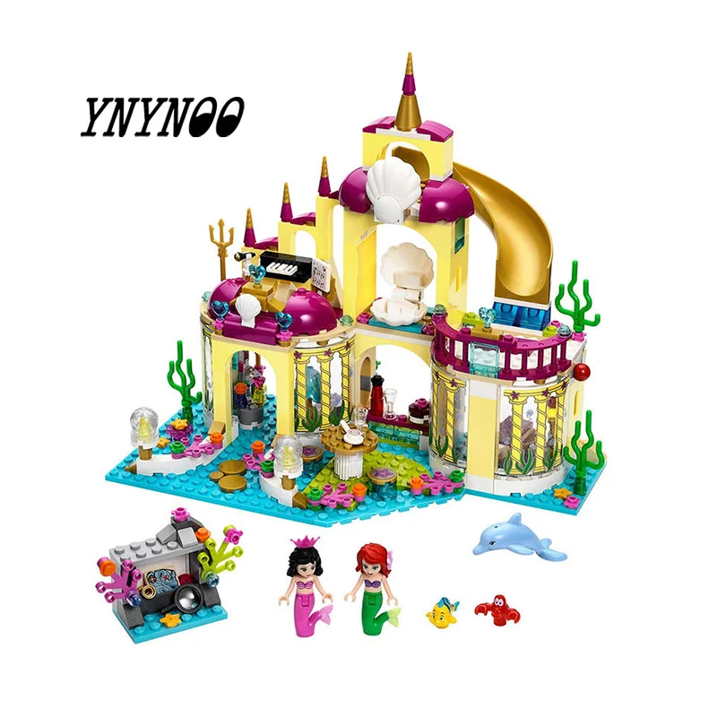 Princess Castle Building Block Bricks Mermaid Ariel Princess Elsa Anna Cinderella Belle Compatible Legoinglys Friends Girls Toys
Princess Castle Building Block Bricks Mermaid Ariel Princess Elsa Anna Cinderella Belle Compatible Legoinglys Friends Girls Toys