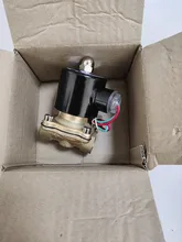 1/2 3/4“ 1 1-1/4 1-1/2 2 válvula solenoide eléctrica DN15 latón normalmente cerrado de la válvula de agua de aire de aceite 12V/24V/220V/110V