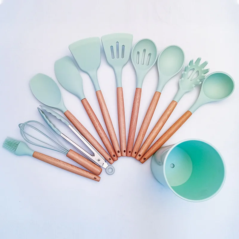 1pc Kitchen Utensils Silicone Cooking Tools Colander Soup Spoon Spatula Brush Pasta Server Egg Beater Food Tongs Kitchen Tools
1pc Kitchen Utensils Silicone Cooking Tools Colander Soup Spoon Spatula Brush Pasta Server Egg Beater Food Tongs Kitchen Tools