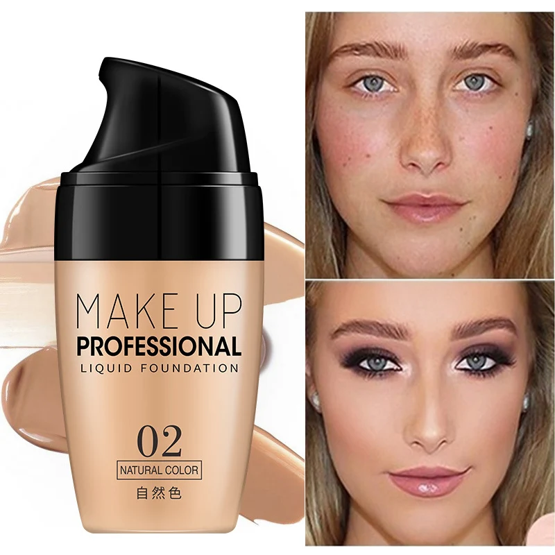 30ml Matte Liquid Foundation Cream Waterproof Long-lasting Full Coverage Face Concealer Contour Corrector Base Makeup Cosmetics
30ml Matte Liquid Foundation Cream Waterproof Long-lasting Full Coverage Face Concealer Contour Corrector Base Makeup Cosmetics