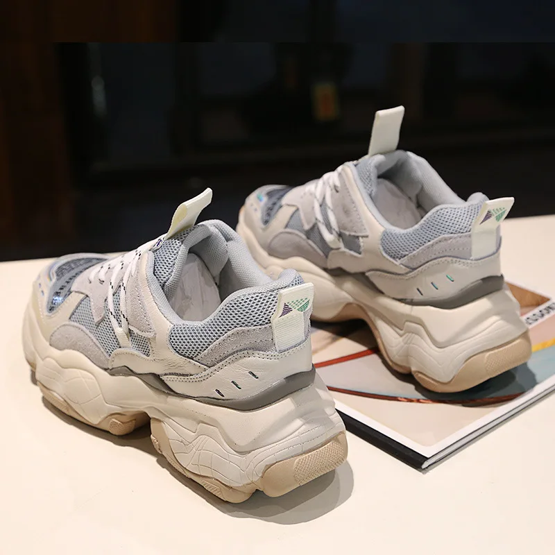 INS Dad Shoes Women's 2019 Spring New Style Korean-style Versatile Lace-up Thick Bottomed Mesh WOMEN'S Shoes Casual Sports Shoes
INS Dad Shoes Women's 2019 Spring New Style Korean-style Versatile Lace-up Thick Bottomed Mesh WOMEN'S Shoes Casual Sports Shoes