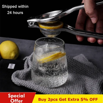 Lemon Squeezer Fruits Juice Orange Hand Manual Juicer Fast Handle Press Stainless Steel Multifunctional Juicing Kitchen Tools
Lemon Squeezer Fruits Juice Orange Hand Manual Juicer Fast Handle Press Stainless Steel Multifunctional Juicing Kitchen Tools